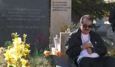 İbrahim Tatlıses’ten Neşet Ertaş’ın mezarına ziyaret: Çok ekmeğini yedik