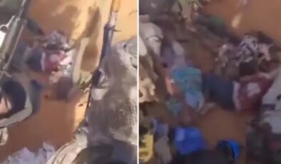 İç savaşın yaşandığı Sudan’dan katliam görüntüleri! Cesetler yan yana dizildi
