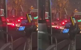 İETT şoföründen pes dedirten hareket