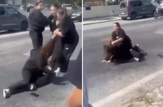 İkisi de çocuk yaşta! Saçlarından tutup yerde sürükledi