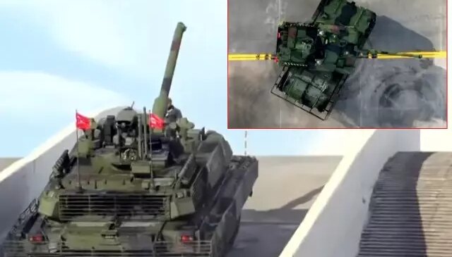 İlk kez test sürüşüne çıktı: İşte TSK’nın çelik yumruğu Altay tankı