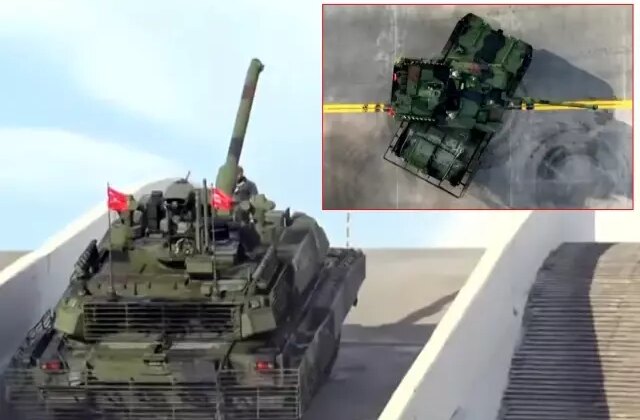İlk kez test sürüşüne çıktı: İşte TSK’nın çelik yumruğu Altay tankı