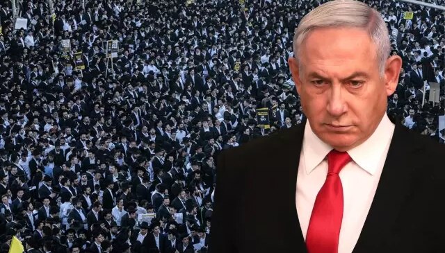 İsrail’de on binlerce Ultra Ortodoks Yahudi, zorunlu askerlik karşıtı gösteri düzenledi