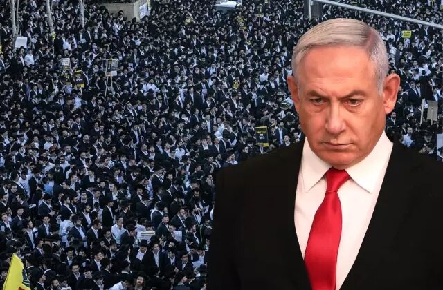 İsrail'de on binlerce Ultra Ortodoks Yahudi, zorunlu askerlik karşıtı gösteri düzenledi 1 İsrail’de on binlerce Ultra Ortodoks Yahudi, zorunlu askerlik karşıtı gösteri düzenledi