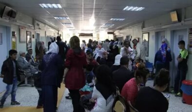 Acil servisler dolup taşıyor! 100 hastadan 13’ü influenza