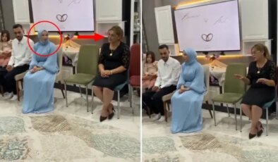 İsteme merasiminde erkek tarafını tehdit eden anne