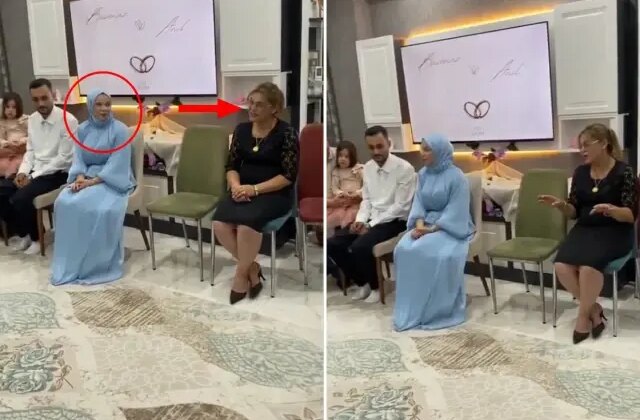 İsteme merasiminde erkek tarafını tehdit eden anne
