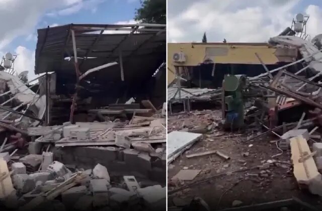 İzmir’de korkutan patlama! 2 katlı bina yıkıldı, ekipler olay yerinde