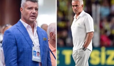 Jose Mourinho’dan Sadettin Saran’a flaş cevap: Duyunca delirecek