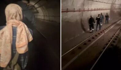Kadıköy metrosunda intihar girişimi: Vatandaşlar raylarda yürüdü