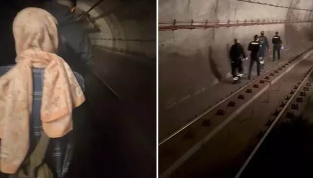 Kadıköy metrosunda intihar girişimi: Vatandaşlar raylarda yürüdü