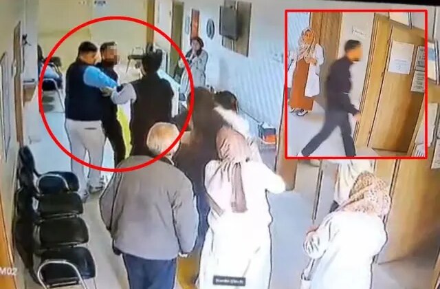 Kadın doktora çirkin saldırı! Sesi duyanlar hemen odaya koştu