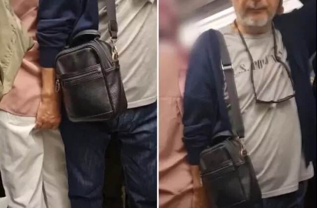 Kadın gazeteciyi isyan ettiren görüntü: Nasıl olur da bu sapığa tepki vermez?