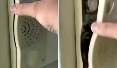 Kapı zilini söktü, gördükleri karşısında küçük dilini yuttu