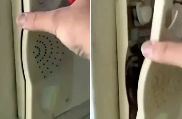 Kapı zilini söktü, gördükleri karşısında küçük dilini yuttu