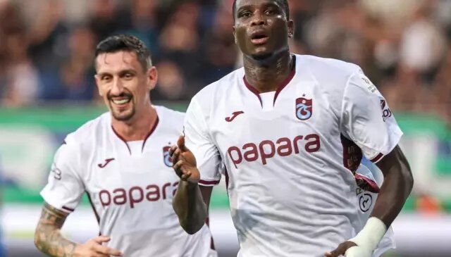 Karadeniz derbisinde kazanan Trabzonspor