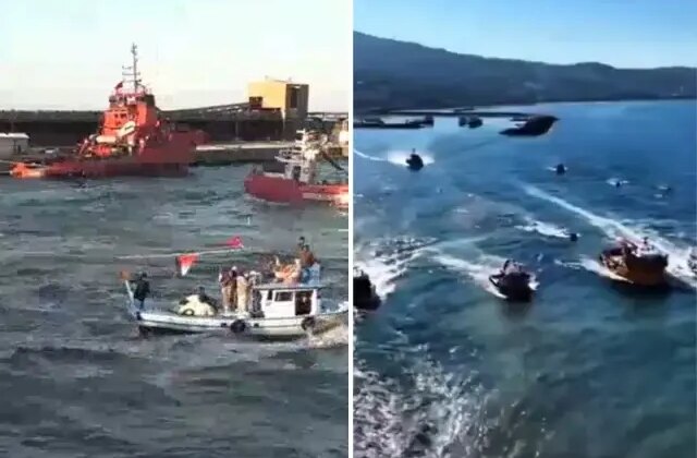 Karadenizliler, İsrail’in barbarca saldırdığı Sumud Filosu için yola çıktı