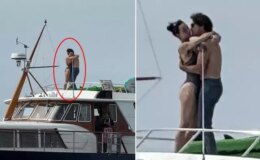 Katy Perry ile Justin Trudeau lüks yatta dudak dudağa görüntülendi