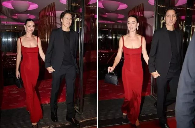 Katy Perry ve eski başkan Trudeau el ele görüntülendi 1 Katy Perry ve eski başkan Trudeau el ele görüntülendi