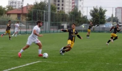 Kayseri’de 7-3’lük çılgın maç
