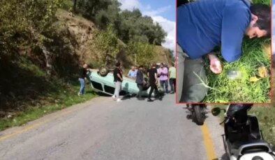 Kazayı görüntülemek isteyen gazetecilere saldırdılar