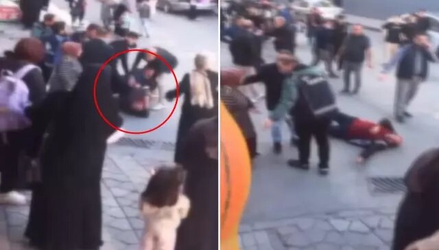 Kız çocuğunu taciz eden sapığa meydan dayağı