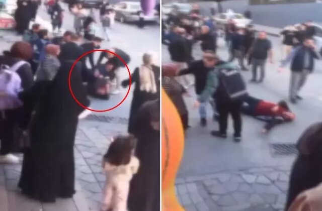 Kız çocuğunu taciz eden sapığa meydan dayağı