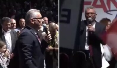 KKTC’nin yeni Cumhurbaşkanı’ndan zafer mitingi! Erdoğan’a teşekkür etti