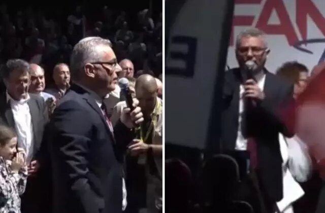KKTC’nin yeni Cumhurbaşkanı’ndan zafer mitingi! Erdoğan’a teşekkür etti
