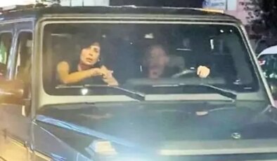 Kucak kucağa oturdular! Sergen Yalçın bir araba dolusu kadınla gecelerde