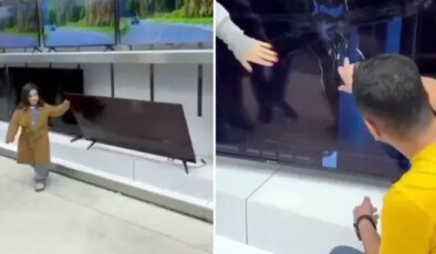 Küçük kızın verdiği zarar büyük! Babanın tepkisi ise görülmeye değer