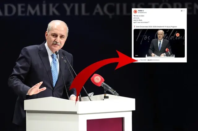Kurtulmuş kürsüden Kürtçe çağrı yaptı, aynı mesaj TBMM hesabından da paylaşıldı 2101 kurtulmus kursuden kurtce cagri yapti ayni mesaj 19158416 8717 o