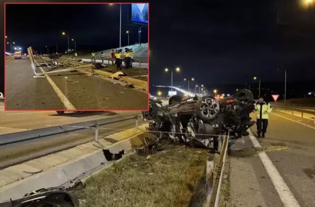 Kuzey Marmara Otoyolu savaş alanına döndü! Bilanço çok ağır
