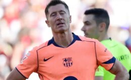 Lewandowski penaltı kaçırdı, Barcelona 4 golle darmadağın oldu