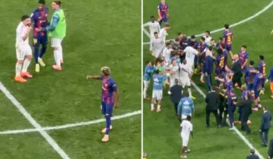 Maç bitti ortalık karıştı! Dünyaca ünlü yıldızların birbirine girdiği anlar