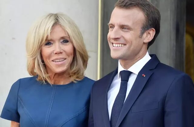 Macron’un eşi için yazılan ifade olay! Üstelik devletin resmi sitesinde