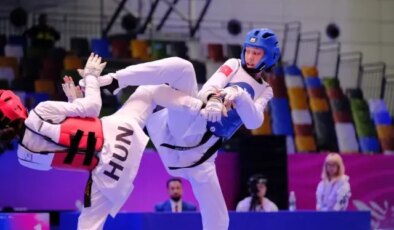 Milli tekvandocu Emine Göğebakan, dünya şampiyonu oldu