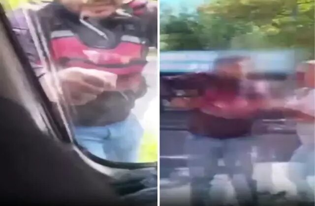 Kız arkadaşının darp edildiğini öğrenince deliye döndü! Aracı durdurdu, acımadan vurdu
