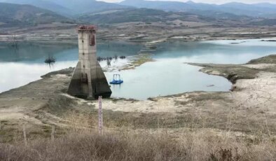 Naip Barajı’nda su seviyesi yüzde 1’in altına düştü