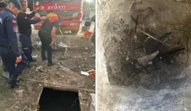 Nar toplamak isterken canından oluyordu! Kuyuya düşen 5 yaşındaki çocuk kurtarıldı