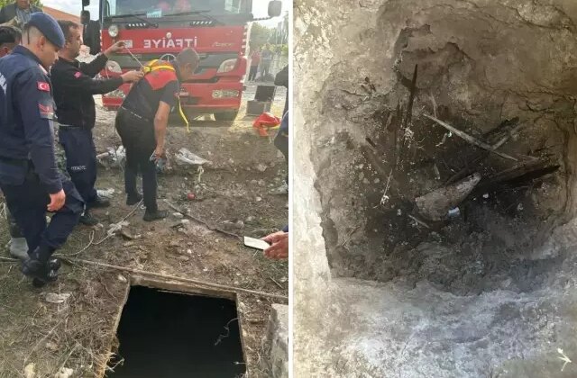 Nar toplamak isterken canından oluyordu! Kuyuya düşen 5 yaşındaki çocuk kurtarıldı