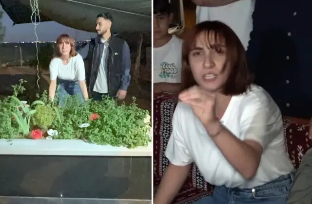 Narin’in mezarı başında sinir krizi geçirdi: Anne, ağabey, amca da gelmeyene kadar buradayım