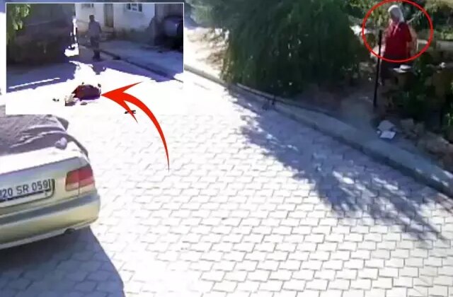 Önlem için taktığı kamera kendi ölümünü kaydetti
