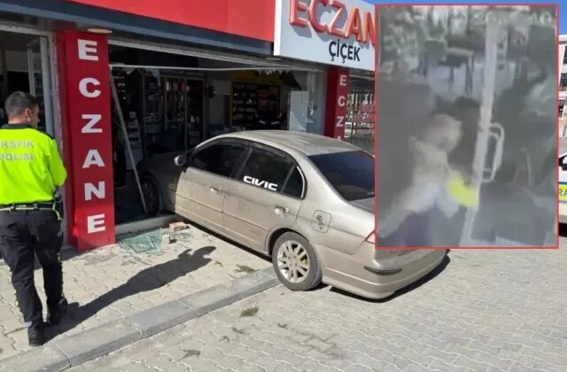 El frenini çekmeyi unutunca olanlar oldu