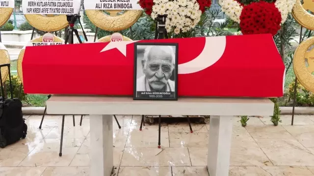 Türk sinemasının usta ismi Arif Erkin Güzelbeyoğlu son yolculuğuna uğurlandı