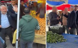 Esnafın söyledikleri, pazara denetime giden belediye başkanını çileden çıkardı