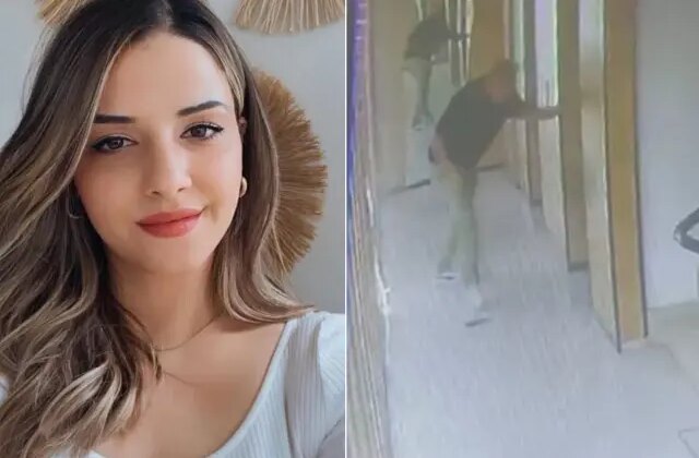 Pelin’in hayatını kaybettiği anlar kamerada! Eşinin çaresizliği kahretti