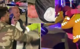 Polisi dövmeye çalışan şahsın sonu: Gardaş tamam