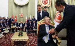 Resepsiyondaki fotoğraf karesine ilişkin bir açıklama da Fatih Erbakan’dan geldi