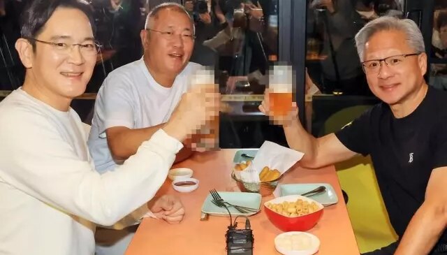 Samsung, Hyundai ve Nvidia’nın CEO’ları aynı masada